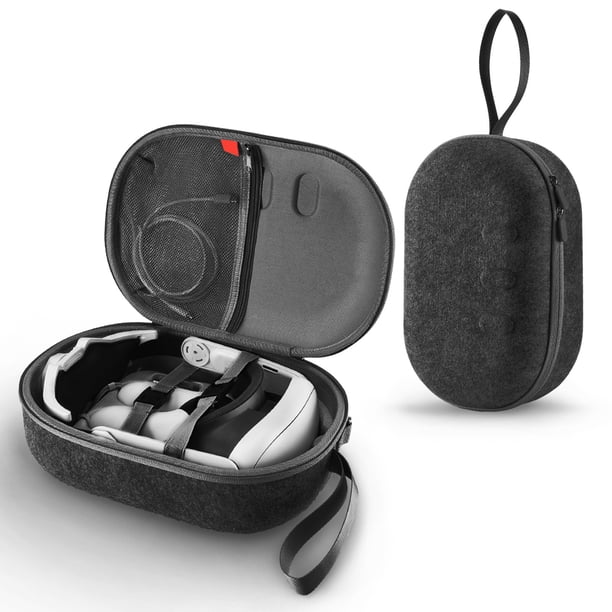 Bolso portátil para Meta Quest 3 Bolsa de almacenamiento para accesorios de realidad virtual anticaídas y antiarañazos