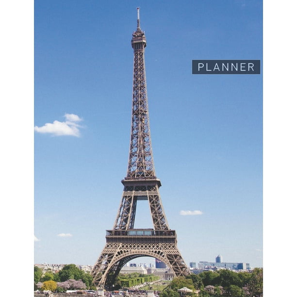 Planner: France 2 Year Weekly Planning Organizer - 2020 - 2021 - French Tower Paris Landmark ...