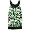 Women's Plus Banded Retro-Print Dress