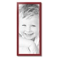 thumbnail image 2 of ArtToFrames 12x28 inch Red Picture Frame, Red Wood Poster Frame (4155), 2 of 8