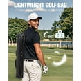 thumbnail image 6 of Lightweight Golf Stand Bag Holds 7 Clubs, with Two Way Dividers, Cooler Pocket & Multiple Storage Pockets for Men & Women, 6 of 7