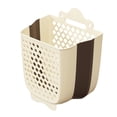 thumbnail image 2 of Ganfancp Cesto para Ropa Sucia de Pared Cesto para Ropa Sucia de Baño Cesto para Ropa Sucia de Baño Artefacto Cesto Plegable para Ropa Sucia de Casa Ofertas Del Día 1X Cesta 1X Gancho, 2 of 7