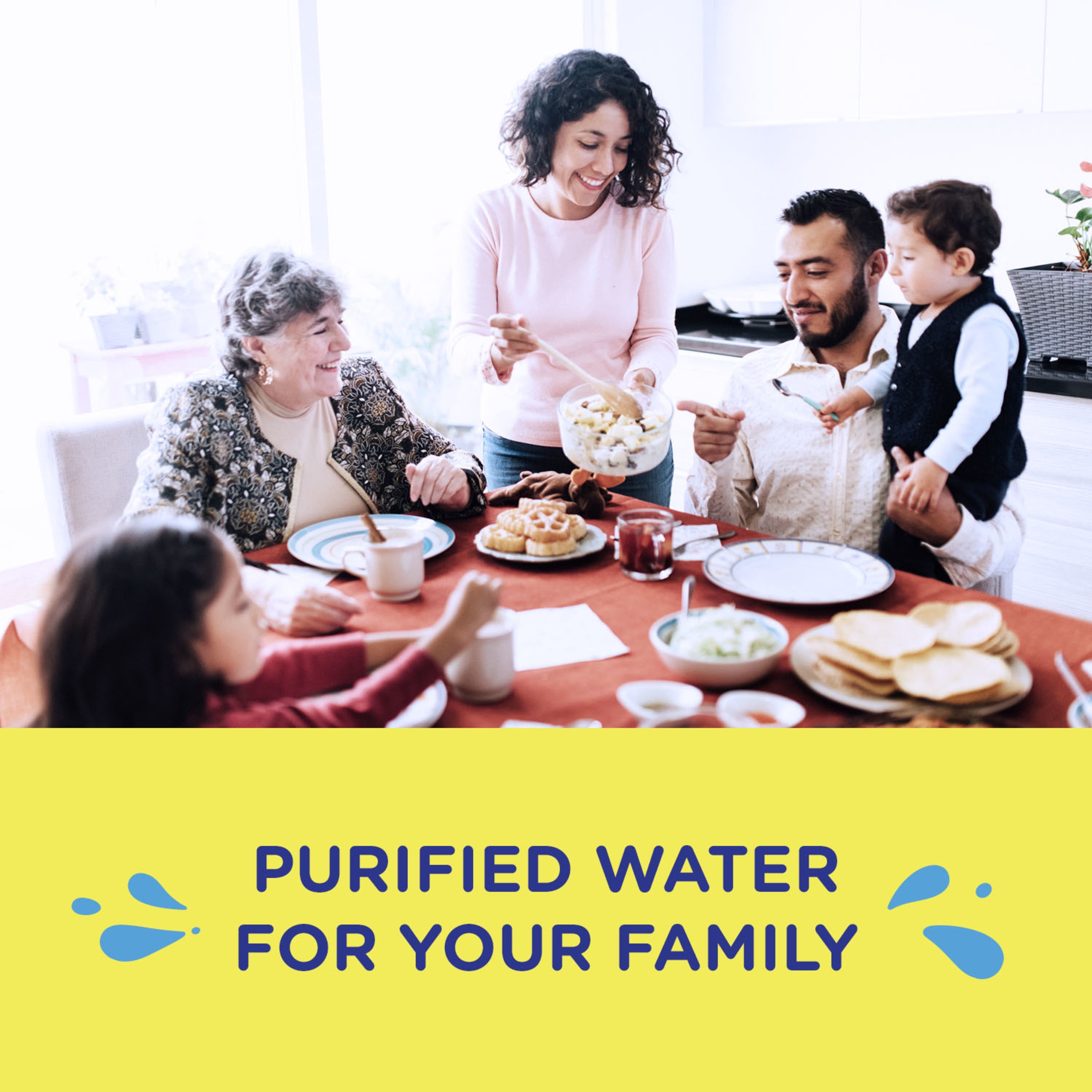 Pure Life Purified Water, 20 Fl Oz, Plastic Bottled Water (24 Pack) - 1