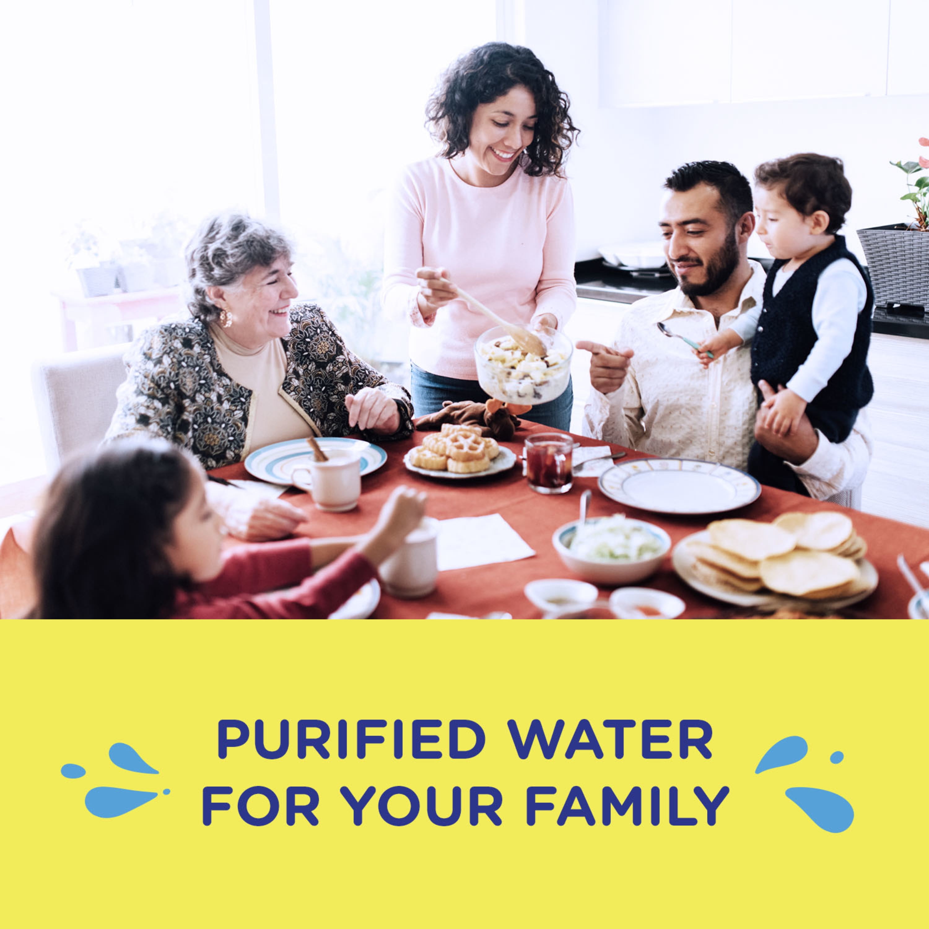 Pure Life, Purified Water, 8 Fl Oz, Plastic Bottled Water, 24 Pack