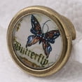 thumbnail image 2 of DOLITY Bouton de Tiroir Boutons d'Armoire en Laiton Poli, Poignée de Commode Vintage pour Armoire 31, 2 of 8