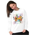 thumbnail image 4 of XOMG POP Merry Go Round Song Cover Women Plus Size Sweatshirt Brisco Brands 2X, 4 of 5