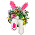 thumbnail image 2 of Guirnalda De Peluche De Conejito De Pascua, Primavera De Pascua, Colgante Para Interiores Y Exteriores, Cartel De Bienvenida, Suministros Para Manualidades De Corona Monstrate HA034597-00, 2 of 6