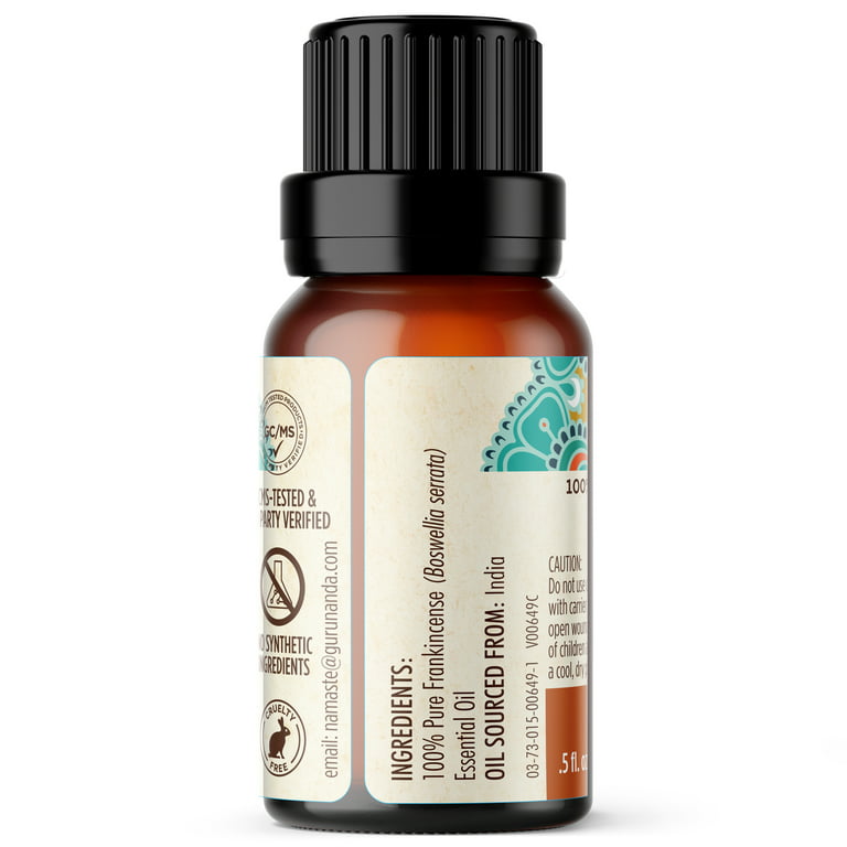 H’ana Frankincense Essential Oil for Body Comfort - 100% Natural Frankincense Oil for Skin - Frankincense Oil for Face & Diffuser (1 fl oz)