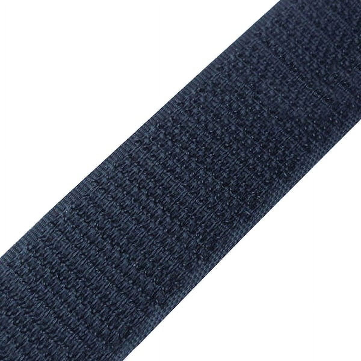Reclosable Fastener, Acrylic Adhesive, 75 ft, 3/4 in W, Black 190911