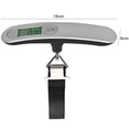 thumbnail image 5 of 50 kg / 110 lb Balanza de equipaje electrónica digital Maleta de mano LCD Gancho colgante Hugtrwg Para estrenar, 5 of 5