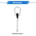 Unique Bargains Front/Rear Trailer Ring Eye Towing Hook, Bumper Screw ...