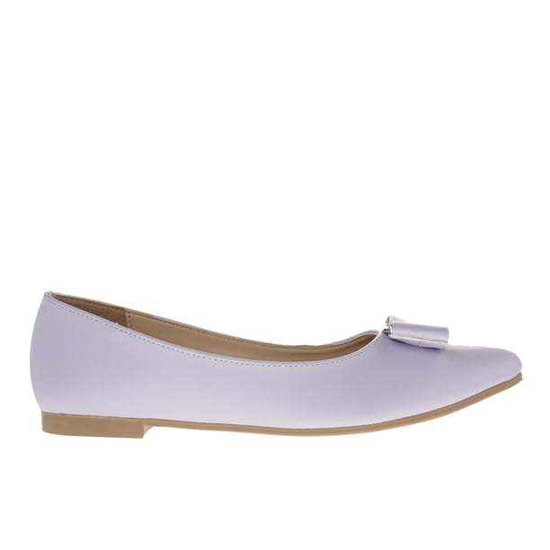 Balerina Valeria color lila con detalle de moño 22.5 Dorothy Gaynor Balerina Valeria color lila con detalle de moño 22.5
