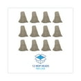 thumbnail image 4 of Boardwalk Mop Head Cotton Cut-End White 4-Ply 32oz 12/Carton (BWKCM20032), 4 of 8