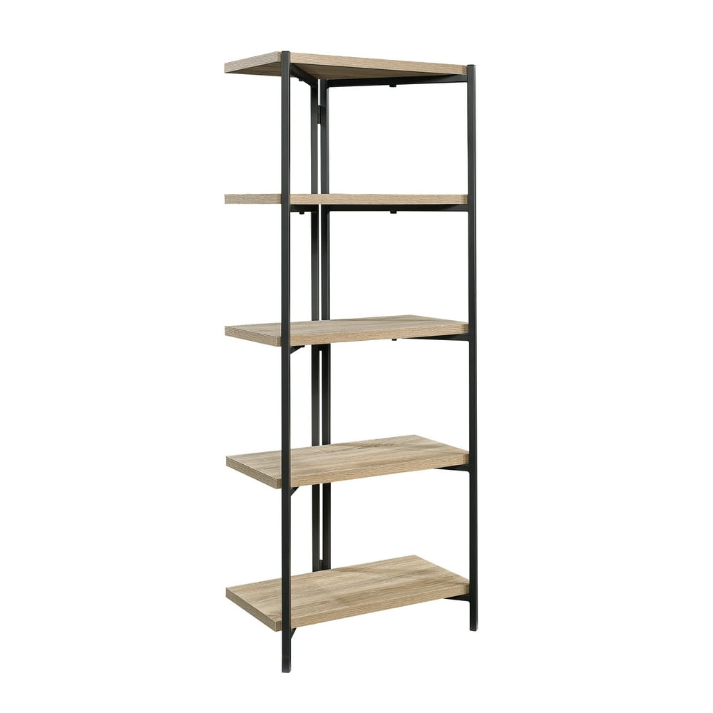 Sauder North Avenue 4 Shelf Folding Bookcase, Charter Oak Finish