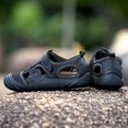 thumbnail image 2 of Hombres Verano Transpirable Casual Sandalias Vacaciones Senderismo Deportes Zapatillas Cómodas Impermeables al Aire Libre Ligero Zapatos de Playa de Viaje Xishao ropa, 2 of 2