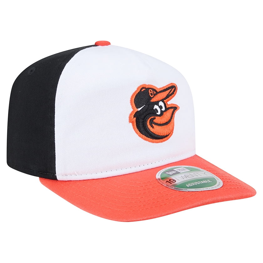 Men's New Era  White Baltimore Orioles Team 19TWENTY Adjustable Hat