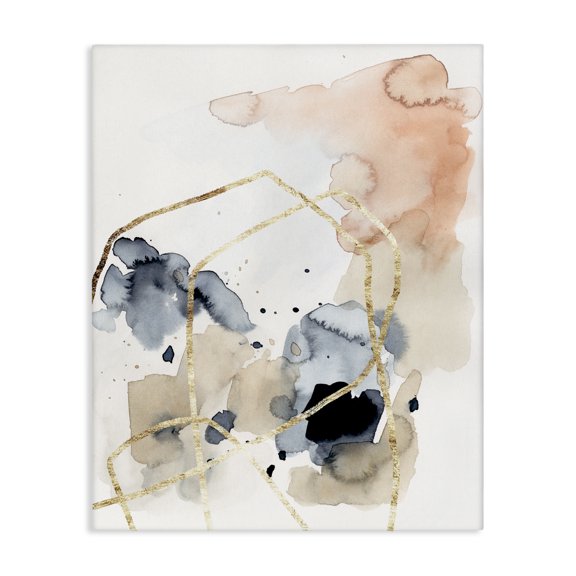 Stupell Industries Modern Abstracted Musical Beats Boho Inspired Design Canvas Art, 16 x 20, by Victoria Barnes