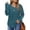 3688-Lake Blue, variant on CASSIE LIZ Plus Size Womens Tops Pullover Tunics Sweaters Striped Classic V-neck Sweaters Fall and Winter Lightweight Long Sleeve Sweatshirts (XL-5XL)
