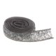 thumbnail image 5 of Hotfix Crystal Rhinestone Applique Trim 20mm para vestido, disfraz, suministros de bricolaje gris Hugo Cystal Rhinestone Ribbon, 5 of 10