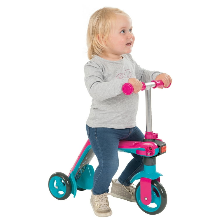 Smoby reversible 2 in 1 hot sale scooter pink