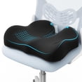 thumbnail image 1 of Cojín de asiento de espuma viscoelástica ergonómica A-Pce para oficina y automóvil, 1 of 6