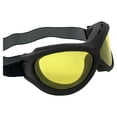 thumbnail image 6 of Global Vision Big Ben Motorcycle Goggles (Black Frame/Yellow Lens), 6 of 6