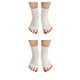 thumbnail image 1 of Greeniant 1 Pair 5 Toe Socks Overlapping Color Comfortable Breathable Dressing Solid Separation Relaxing Hosiery blanco 2piezas Greeniant CBP096066, 1 of 5