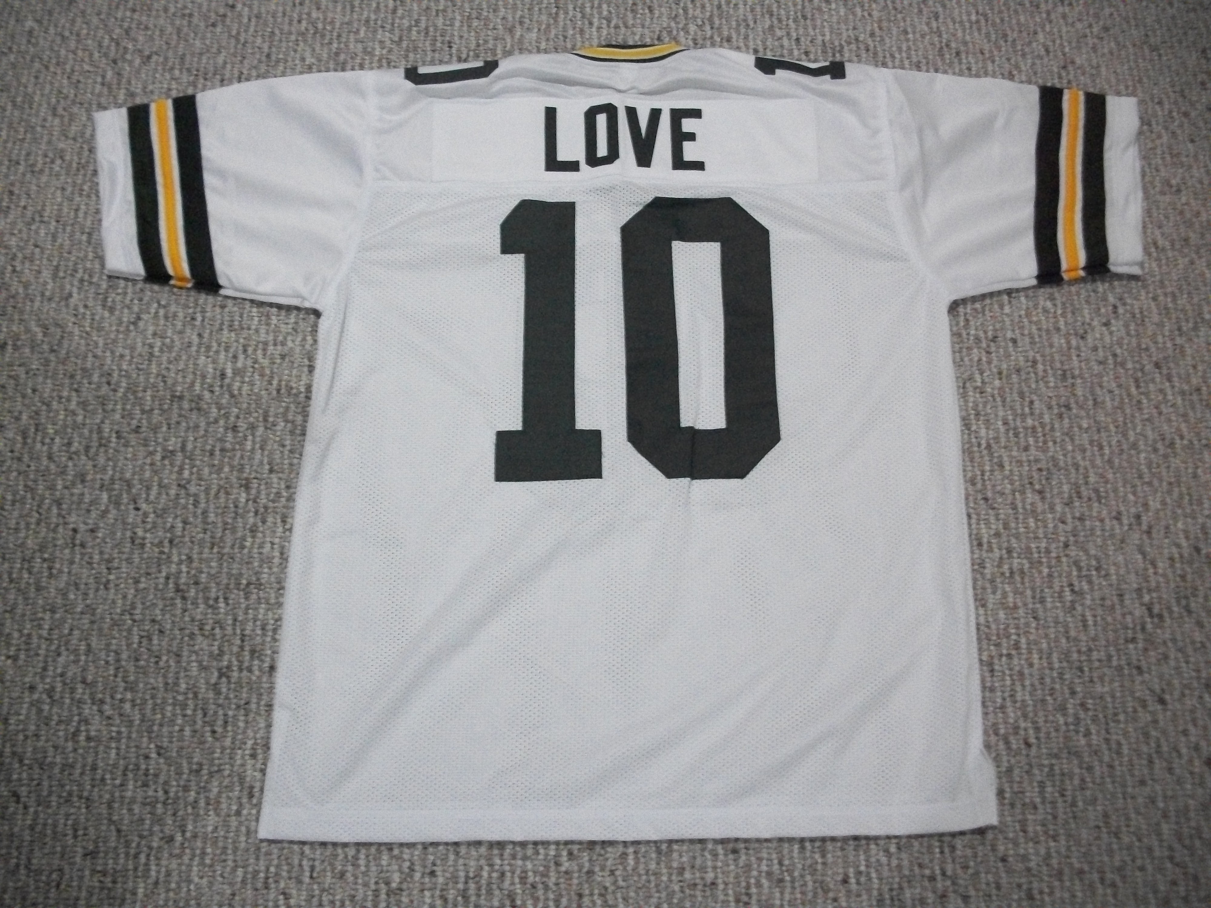 Nike Green Bay Packers No10 Jordan Love White Youth 100th Season Stitched NFL Vapor Untouchable Limited Jersey