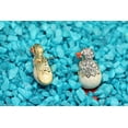 thumbnail image 4 of Rhinestone Happy Easter Hatching Egg Chick Duck Post Earring  Crystal Easter Earrings, 4 of 5
