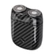 thumbnail image 5 of Afeitadora eléctrica portátil con cabezal impermeable, incluye 2 cabezales para viajes y afeitado en el coche. Negro, 5 of 9