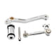 thumbnail image 5 of Kit de pedales de palanca de cambios de aluminio para neumáticos de motocicleta Yamaha Vmax 1200 VMX1200 Plata, 5 of 9