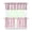 Floral, variant on Birthday Dinosaur Curtains Set - Fun Cute Dino & Stars Pattern, Semi-Sheer 3 Pack Tier Window Panels, Farmhouse Style Caf Curtains with Valance