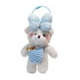 thumbnail image 2 of Llavero con colgante de oso Fernando Llavero con colgante de muñeco de animal Azul, 2 of 8