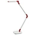 thumbnail image 6 of BLACK+DECKER PureOpticsUltra Reach Natural Daylight LED Desk Lamp with USB Charging Port, 5 Dimming Levels, White and Red (LED10ARC-WHTRED), 6 of 10