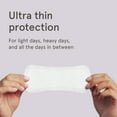 thumbnail image 6 of LOLA Ultra Thin Liners, 100% Organic Cotton, Light Absorbency, 36 Count, 6 of 7
