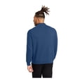 thumbnail image 2 of MERCER+METTLE Unisex Quarter Zip Sweater | Mock Neck Sweatshirt for Men & Women, Knit 1/4 Zip for Work & Casual Wear - Insignia Blue L, 2 of 7