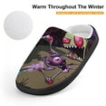 thumbnail image 4 of Pig Invader Zim Kid's Cotton Slippers Winter Warm Soft Plush Slippers with Rubber Sole Non-Slip Indoor Outdoor Slip on Shoes Fluffy House Slippers For Boys Girls Teen, 4 of 8