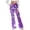 *10-Multicolor, variant on VBVC Women's Colorful Flared Pants,Ladies Butt Lift Leggings,Stretchy Yoga Sweatpants For Women,Multicolor,S-2XL