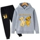 thumbnail image 1 of Niños moda León rey Simba sudaderas con capucha bebé niños niñas ropa deportiva sudadera 2 uds conjuntos algodón disfraz niños chándales 140CM Gao Jinjia LED, 1 of 2