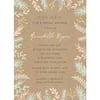 Bride Botanical Standard Bridal Shower Invitation