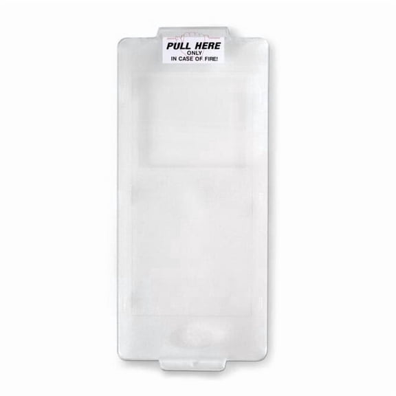 Mark I Jr. Clear Cover, 19 1/4" x 8 7/8", 1/Each