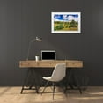 thumbnail image 3 of Bishop, Russ 24x17 White Modern Wood Framed Museum Art Print Titled - Nigel Peak from Wilcox Ridge-Columbia Icefields-Jasper National Park-Alberta-Canada, 3 of 4