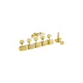 thumbnail image 1 of Kluson 6 In-Line Vintage Tuning Machines Gold, 1 of 1