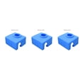 thumbnail image 4 of Wisewang Color Rondom 3D Printer Extruder Cover Block Silicone Sleeve Resistant Cover Replacement for CR10 MK7/MK8 3Set, 4 of 6