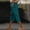 Blue women's capri pants elastic waist a1, variant on Women's Capri Pants Elastic Waist Loose Flowy Cropped Trousers Summer Casual Palazzo Pants for Beach Work Lounge Fashion Beachwear Clothes, Mint Green 2XL
