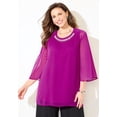 thumbnail image 2 of Catherines Women's Plus Size Dazzling Blouse, 2 of 6