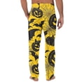 thumbnail image 5 of Domuza Halloween Pajama Pants for Men Casual Elastic Waist Drawstring Horror Funny Graphics Pjs Trousers Relaxed Fit Cute Wide Leg Lounge Sleepwear L, 5 of 5