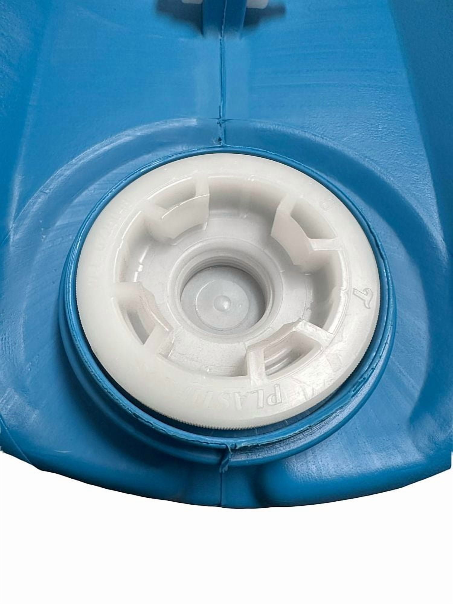 15 Gallon Plastic Blue Barrel 2x2 Inch Bung Caps