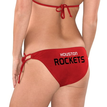 Houston Rockets G-III Sports by Carl Banks Women's Breaking Waves Bikini Bottom - Red