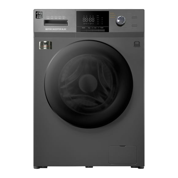 Lavasecadora Westinghouse, Carga Frontal, Inverter, 12 kg de lavado / 8 kg de secado WWCFL14303AWD